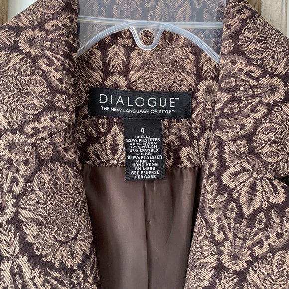 Tapestry xtra long blazer, formal jacket - Picture 4 of 16